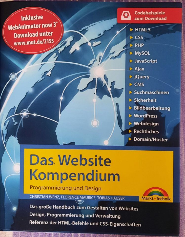 Handbuch: Das Website Kompendium - Programmierung und Design in München