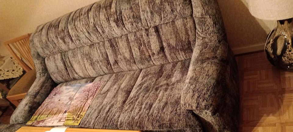 Sofa, Schlafsofa, 2 Sessel in Altenbeken