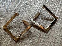 NEUE goldfarbene Ohrringe/ Ohrstecker „Quadrate“, Modeschmuck Bayern - Niederschönenfeld Vorschau