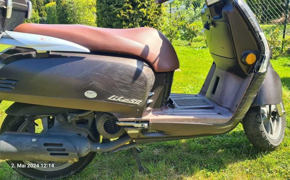 Kymco Like 50 2T Teileträger Unfall in Oldenburg in Holstein