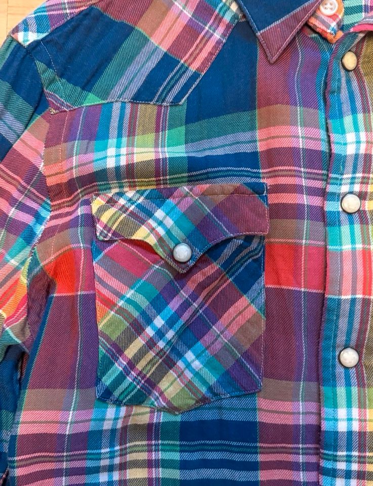Cowboy Hemd Style für Damen von Polo Ralph Lauren, Gr.S,bunt in Sprockhövel