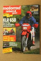 Motorrad reisen & sport  Ausgaben von Nr. 4 – 13 1987 siehe Fotos Schleswig-Holstein - Reinbek Vorschau