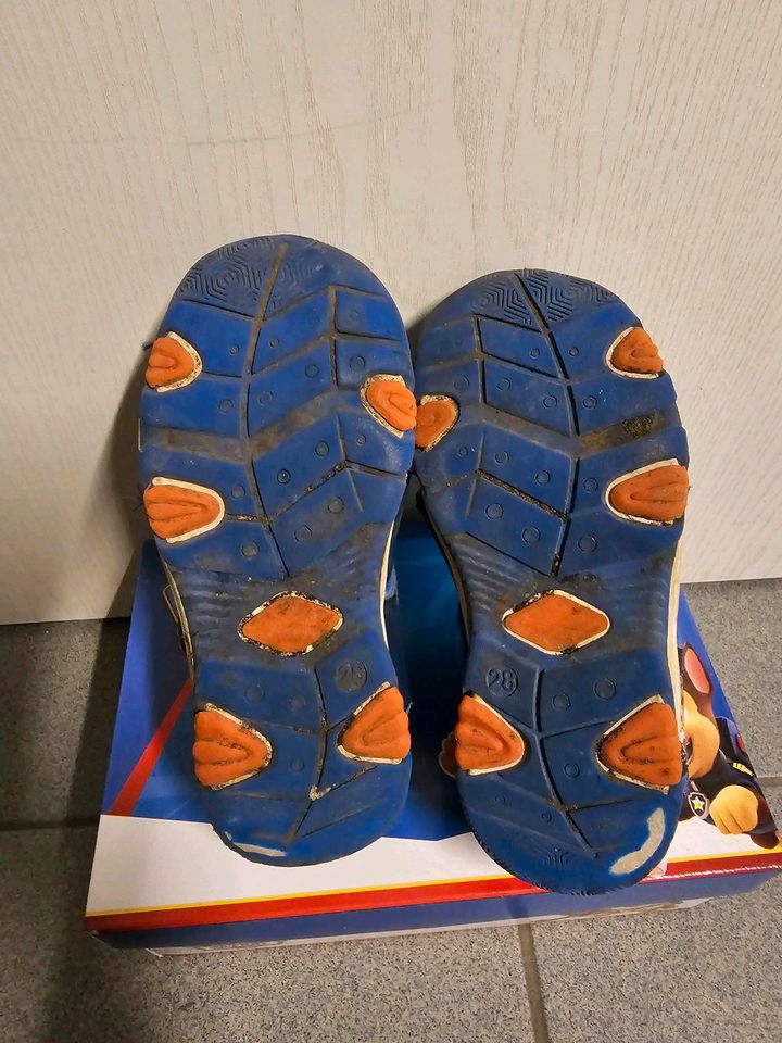 PAW PATROL halboffene Blinke-Sandalen, Gr. 28 (NP 28 €) in Freystadt