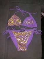 Karl Kani Bikini Triangel Lila Gold L Berlin - Neukölln Vorschau