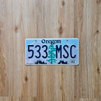 Oregon USA US Kennzeichen Nummernschild license plate Schild Bayern - Großmehring Vorschau