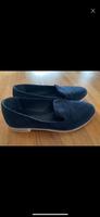 Damen Schuhe Halbschuh blau Größe 37 abgetragen Dresden - Innere Neustadt Vorschau