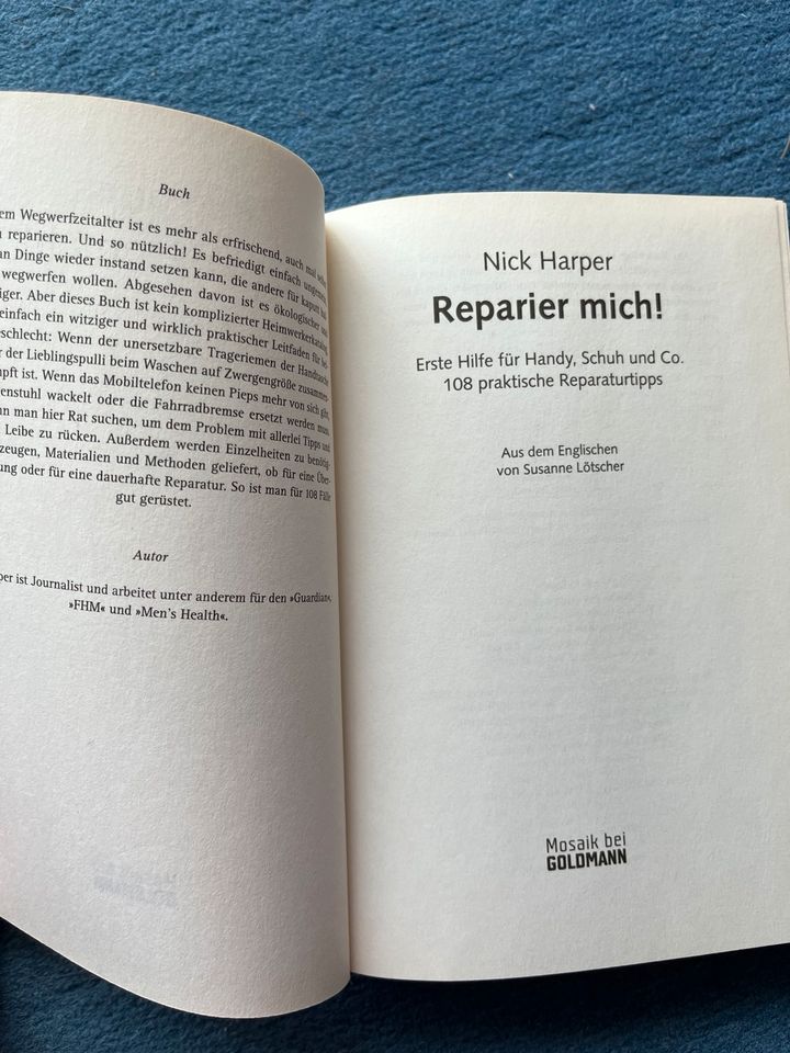 Buch mit praktischen Tipps in München