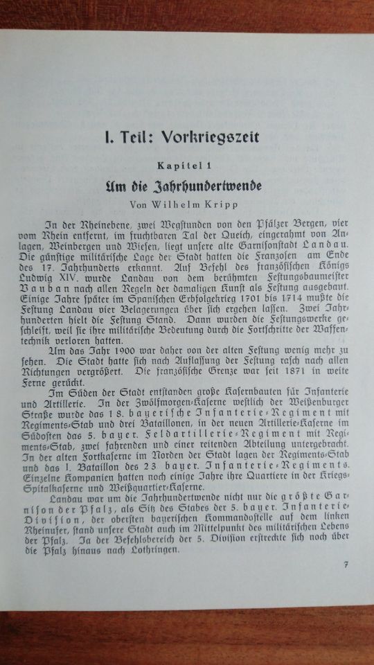Die Landauer Regimenter von 1900 bis 1918. in Böblingen