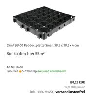 Paddockplatten zu verkaufen Niedersachsen - Uelzen Vorschau