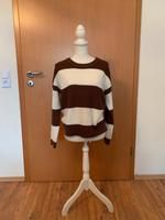 Braun-Creme-gestreifter Strickpulli, NKD, Laura Torelli, Größe XS Saarland - Illingen Vorschau