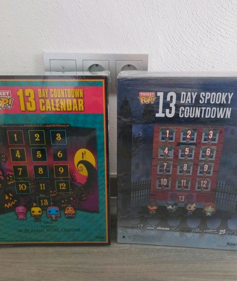 Funko Pocket Pop Kalender the nightmare before christmas, neu in Bad Endbach