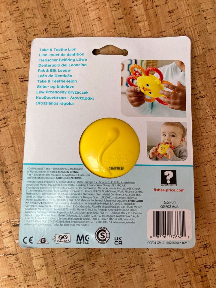 Neu Fisherprice Beißring Löwe Baby in Lehrte