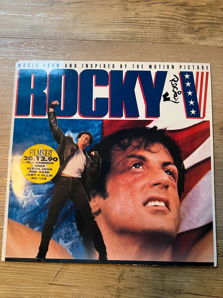 Rocky Schallplatte 1990 in Herschbach