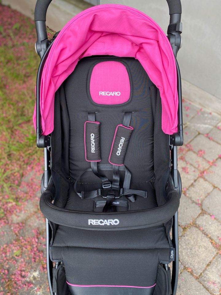 Recaro Kinderwagen Citylife Bundle Pink in Stuttgart