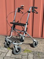 Rollator Dietz Gehhilfe faltbar silber leicht neuwertig Laufhilfe Leipzig - Schönefeld-Abtnaundorf Vorschau