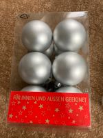 24 Christbaumkugeln Silber auch für außen geeignet Bayern - Wenzenbach Vorschau