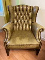 Ledersessel Sessel Chesterfield Sessel tolle Farbe Hessen - Dreieich Vorschau