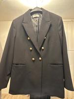 Mango Blazer, schwarz mit goldenen Knöpfen Bayern - Ingolstadt Vorschau