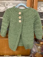 Handmade Strickjacke Größe 80/86 Niedersachsen - Braunschweig Vorschau