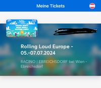 Rolling loud Europa Wien GA+ Weekend München - Ramersdorf-Perlach Vorschau