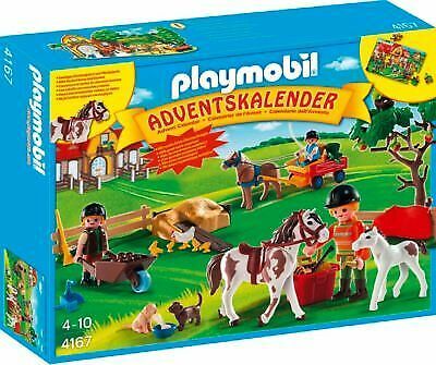 PLAYMOBIL 4167 ❤ Reiterhof ❤ Inhalt Adventskalender in Bernhardswald