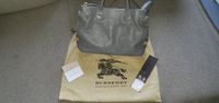 Orig. Burberry Tasche Banner in Hellgrau aus Leder+Beutel wie Neu Bayern - Creußen Vorschau