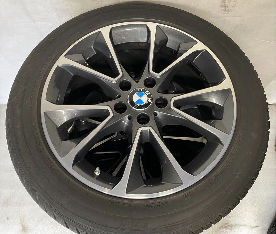 4x ORG BMW X5 F15 Alufelgen Winterreifen 255/50 R19 107V MS RDKS in Flörsheim am Main