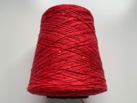 Са. 175g Merino-Baumwolle mit Pailletten Konenwolle Garn Rot Bayern - Kitzingen Vorschau