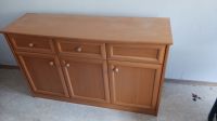 Sideboard Schrank, Holzschrank Anrichte H78xL126xT38 cm. Baden-Württemberg - Überlingen Vorschau