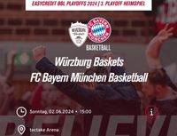 Würzburg Baskets Bayern München 02.06. Sitzplatz Nordrhein-Westfalen - Niederkassel Vorschau