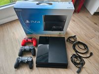 Playstation 4 Konsole Sony schwarz mit 3 Kontroller Nordrhein-Westfalen - Gummersbach Vorschau