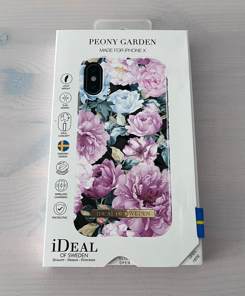 iDEAL OF SWEDEN Peony Garden Hülle für iPhone X *NEU* in Dortmund