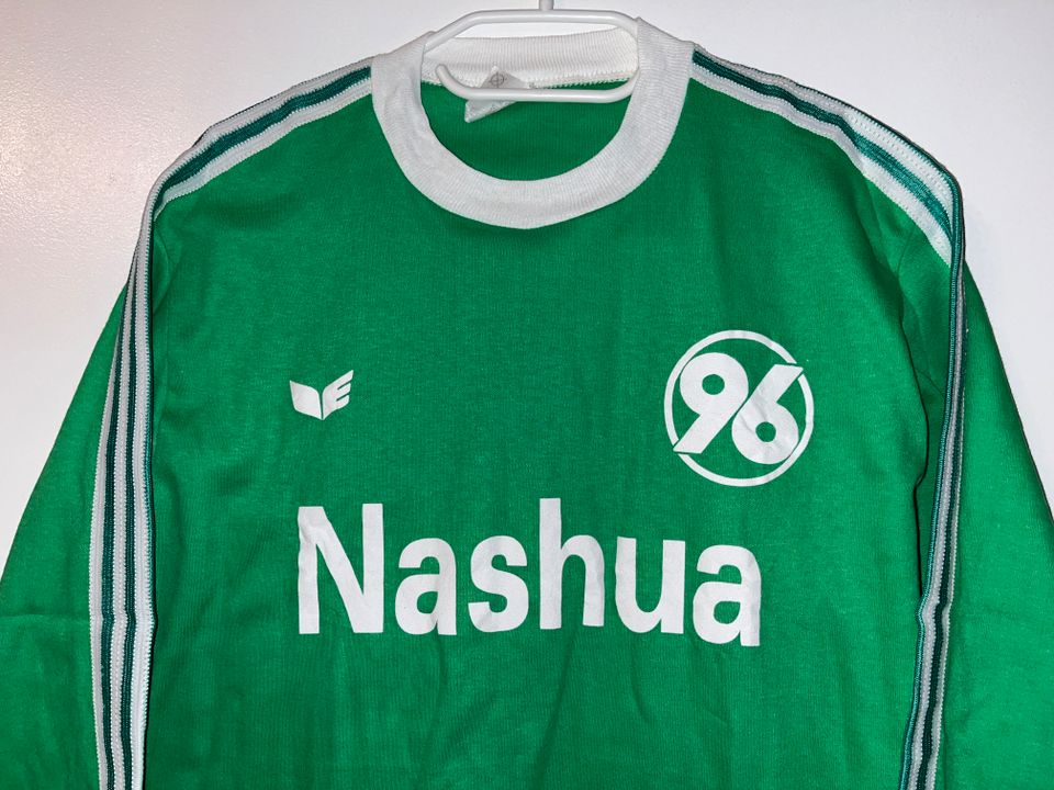 Vintage trikot erima Hannover 96 Nashua hell grün Restposten M in Berlin