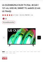 LG OLED TV 48 zoll fernseher Smart Tv Full HD München - Schwabing-Freimann Vorschau