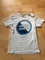 T Shirt Marke Jack Jones blau weiß S 176 Mecklenburg-Vorpommern - Wismar Vorschau