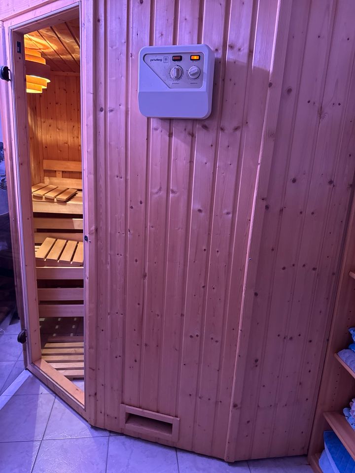 Sauna mit Saunaofen für 3 Liegeplätze in Potsdam