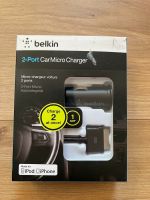 BELKIN 2-Port USB - AUTO LADEGERÄT - Car Micro Charger - TOP! Pankow - Prenzlauer Berg Vorschau