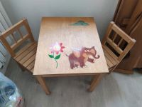 Ikea Svala Kindertischgruppe Kindertisch mit zwei Stühle Sachsen - Lommatzsch Vorschau