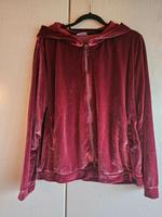 Freddywear Kapuzen-Sweatjacke aus Chenillestoff  Gr. L Nordrhein-Westfalen - Wülfrath Vorschau