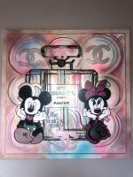 Chanel & Mickey & Minnie Mouse 1x1m , Handgemalt Düsseldorf - Bilk Vorschau