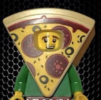 Lego® Minifigur col351 Collectible Pizza Costume Kostüm Pizzeria Nordrhein-Westfalen - Bottrop Vorschau