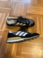 Adidas Retro Sportschuhe Sneaker, 40 , schwarz grau Leder Nordrhein-Westfalen - Lennestadt Vorschau