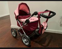 Bayer Puppenwagen pink / rosa mit Tasche und Pinolino Bettwäsche Berlin - Kladow Vorschau