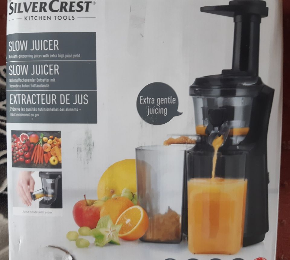 SILVERCREST Slow Juicer »SSJ 300 C1« Saftpresse Entsafter in Sachsen - Bad  Gottleuba-Berggießhübel | eBay Kleinanzeigen ist jetzt Kleinanzeigen