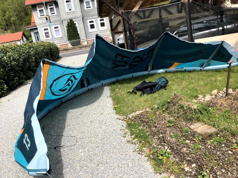 Kite FLYSURFER BOOST4 13m³ Tubekite "letzte Preis" in Schönbrunn (bei Hildburghausen)