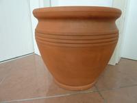 Terrakotta Pflanztopf Pflanzkübel Blumenkübel rund H31cm gZ Hamburg-Nord - Hamburg Winterhude Vorschau