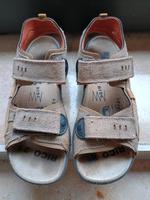 Ricosta Sandale beige Wildleder Mesh 33 Niedersachsen - Nordenham Vorschau