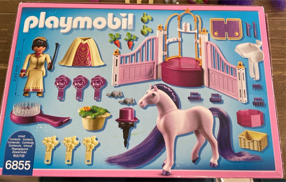 Playmobil Set Princess 6855 Königlicher Pferdestall in Roxel