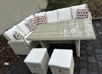 Hochwertige Rattan Lounge Garnitur für Garten oder Balkon Bayern - Augsburg Vorschau