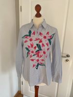 Marc Aurel Bluse gestreift mit Blumenprint - 38 Kr. München - Gräfelfing Vorschau